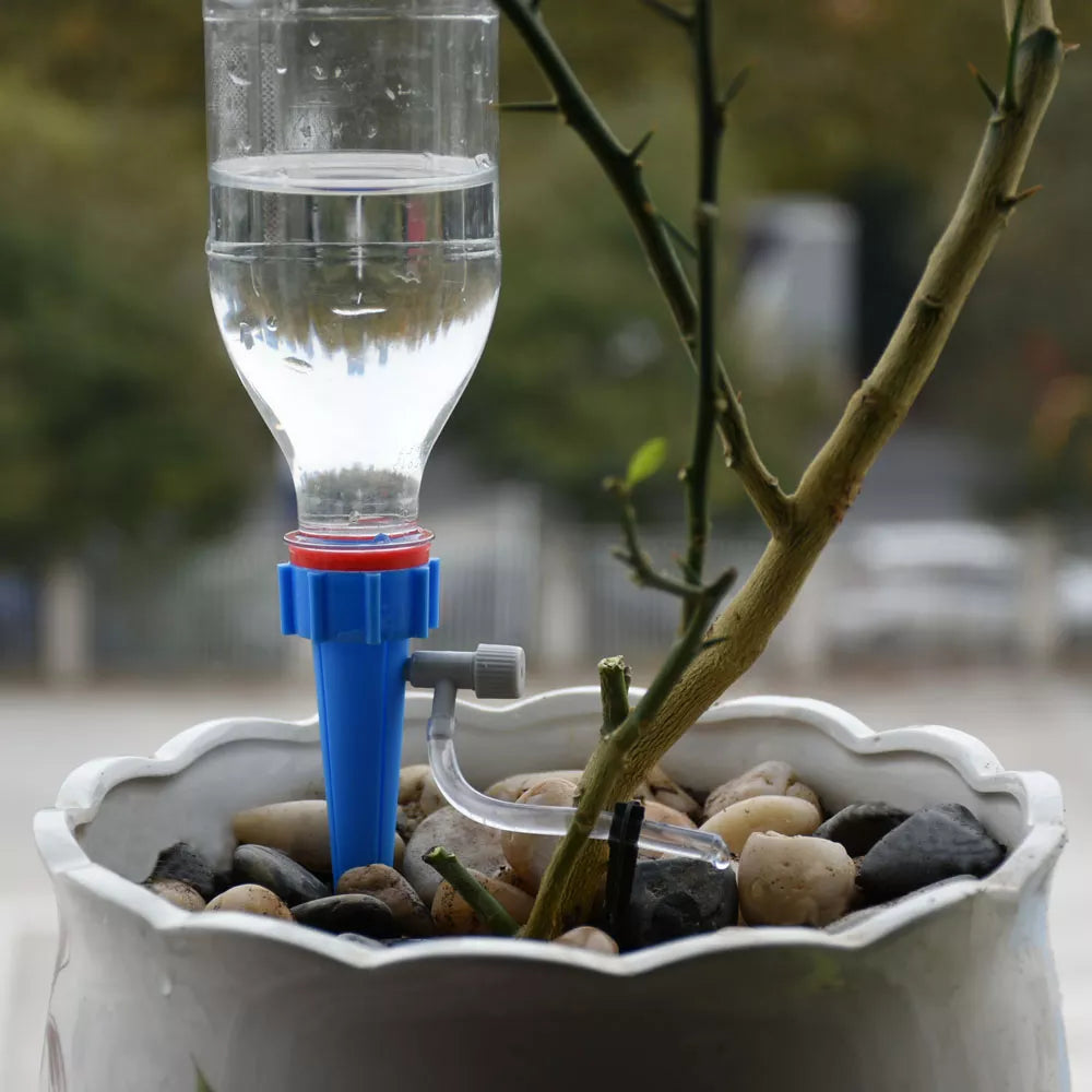 Sistema de riego por goteo automático para macetas de plantas – InnovaChile  Store